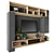 Modern TV Shelf Unit - 3D Max, V-Ray 3D model small image 7