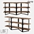 Industrial Loft Shelving Unit 7179 3D model small image 1