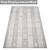 Luxury Set of 3 High-Quality Carpets 3D model small image 3