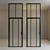 Glass Partition. Door. 96  Sleek and Versatile Design 3D model small image 3