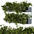 Dual Level Greenery Planter 3D model small image 2