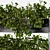 Dual Level Greenery Planter 3D model small image 3