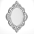 Vintage Vanity Mirror 3D model small image 6