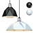 Modern Faceted Pendant Lighting 3D model small image 1