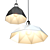 Modern Faceted Pendant Lighting 3D model small image 3