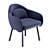 Cozy Corolla Chair: Elegant, Versatile, and Comfortable 3D model small image 3