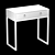 Elegant Vanity Table - 800x800x450mm 3D model small image 3