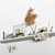 Modern Floating Shelf 1200x200mm 3D model small image 3