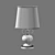 Italian Table Lamp: Emme Pi Light / Masiero 6030 / TL1 P 3D model small image 2