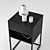 Handcrafted Viktor Nightstand - Elegant Bedside Table 3D model small image 3