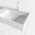 Duravit DuraSquare Double Console Set 3D model small image 3