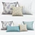 Modern Pillow Set: Perfect for Contemporary Interiors 3D model small image 1