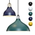 Stylish Maddox Bell Pendant 3D model small image 1