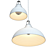 Stylish Maddox Bell Pendant 3D model small image 4