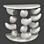 Tusks Console: Stunning Tr

ansitional Table 3D model small image 1