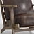 Refined Raylan Leather Armchair 3D model small image 3