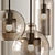 Catch Amber: Stylish Pendant Lighting 3D model small image 3