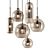 Catch Amber: Stylish Pendant Lighting 3D model small image 7