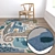 Luxury Carpets Set | High-Quality Textures 3D model small image 5