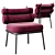 Luxury Roll Kettal Club Armchair 3D model small image 3