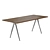 Smoked Oak Pyramid Table 02 3D model small image 1