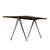 Smoked Oak Pyramid Table 02 3D model small image 3