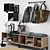 Modern Entryway Set by Ikea 3D model small image 2