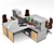 Office Essentials Furniture Set 3D model small image 5