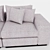 Modern Comfort: Vista Grande Sofa 3D model small image 3