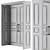 Elegant White Door 3D model small image 2