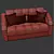 Modern Sofa with Cushions - Hoff Monreal 3D model small image 5