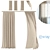 Linen Wind Curtains | 111 3D model small image 1