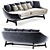 Avì Es Sofa: Contemporary Comfort and Style 3D model small image 2