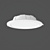 Graciosa LED Recessed Luminaire 6390 - Warm White 3D model small image 3