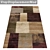 High-Quality Carpets Set 731: Versatile Textured Rugs 3D model small image 3