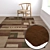 High-Quality Carpets Set 731: Versatile Textured Rugs 3D model small image 5