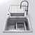 SCHOCK SINK FAUCET COMBO 3D model small image 5