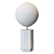 Modern Marble Globe Table Lamp 3D model small image 2