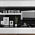 Multi-Purpose TV Stand with Desk 3D model small image 2