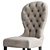 Aria Chair: Elegant and Stylish Seating 3D model small image 3