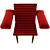 Modern Ergonomic Chair 3D model small image 2