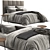 Elegant Meridiani Bardo Bed: Luxurious Design & Superior Comfort 3D model small image 1