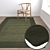 Luxury Rug Set: High-Quality Textures 3D model small image 5