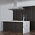 Sleek Kitchen Scene with High-Quality Textures 3D model small image 2