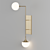 Elegant Andrew Martin Fleming Wall Light 3D model small image 5