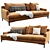 Elegant Poliform Bellport Sofa 3D model small image 4