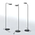 Modern LED Floor Lamp by IKEA 3D model small image 3