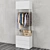 Ophus 2-Door & 3-Drawer Wardrobe 3D model small image 4