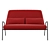 NOLA: Compact Contemporary Sofa 3D model small image 2