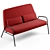 NOLA: Compact Contemporary Sofa 3D model small image 4